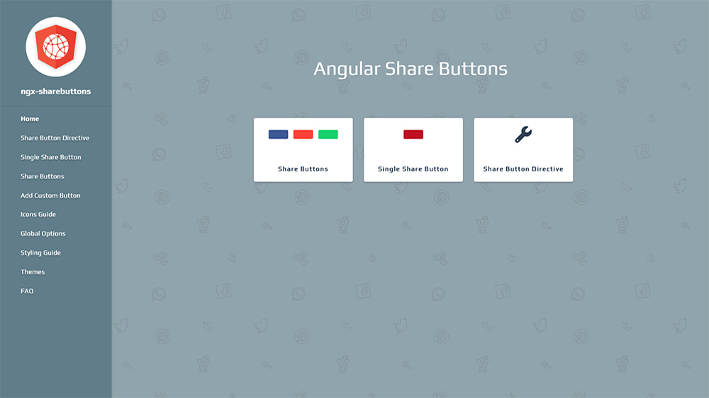 Ngx ShareButtons