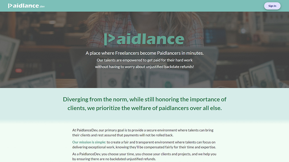 Paidlance